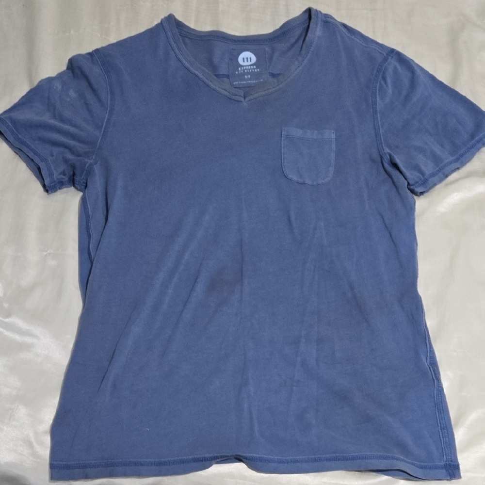 Express Men's Blue Short Sleeve Tee